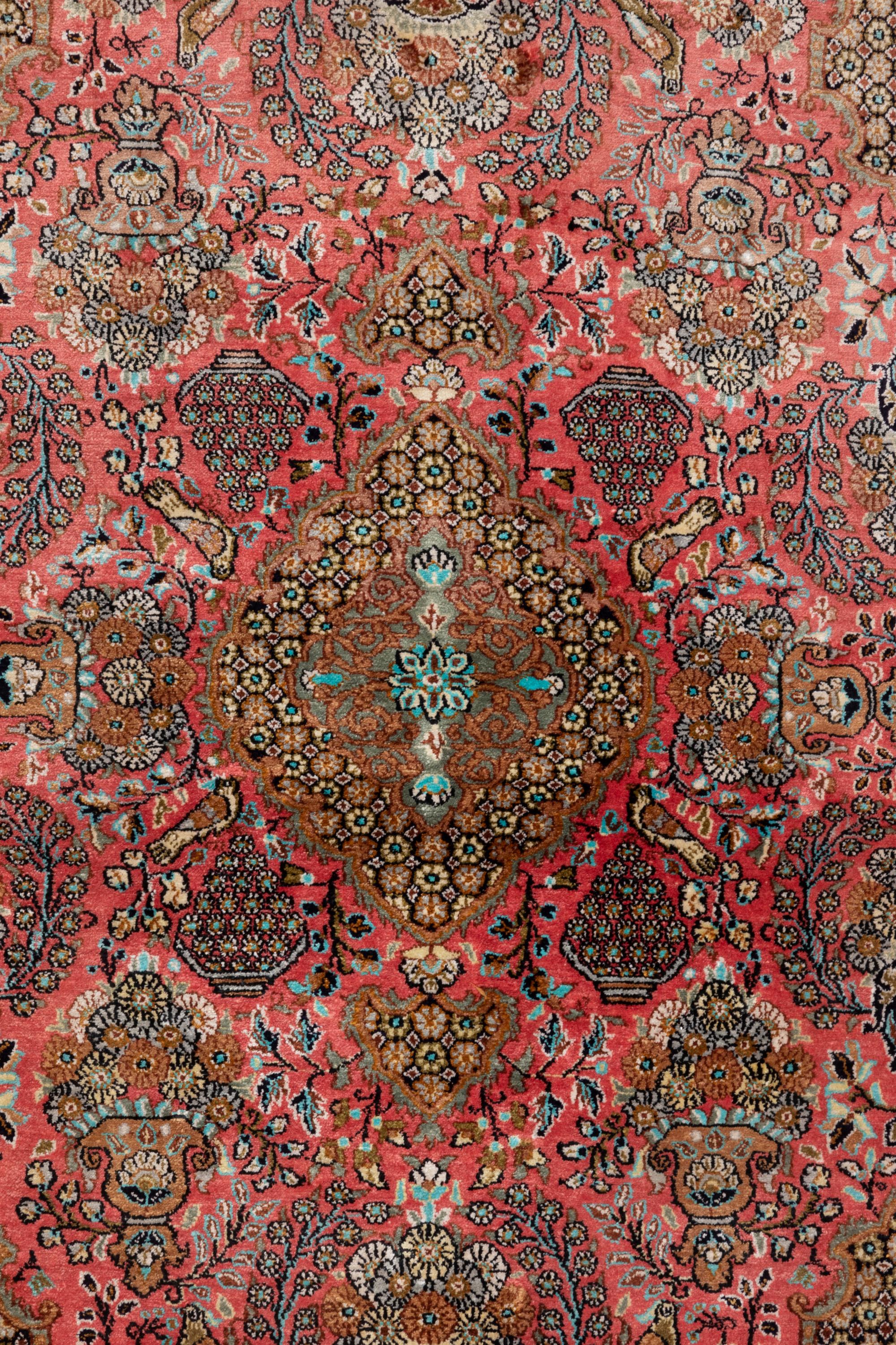 A Persian Silk Rug