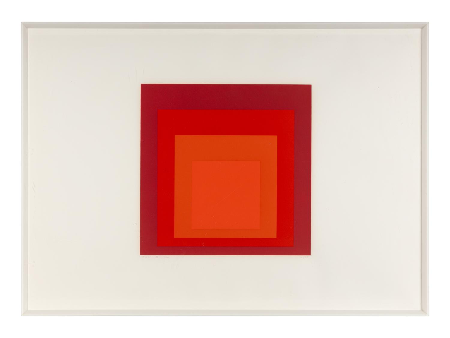 JHM-II (from the Josef Albers Honors the Hirshhorn Museum and Sculpture Garden portfolio), 1973