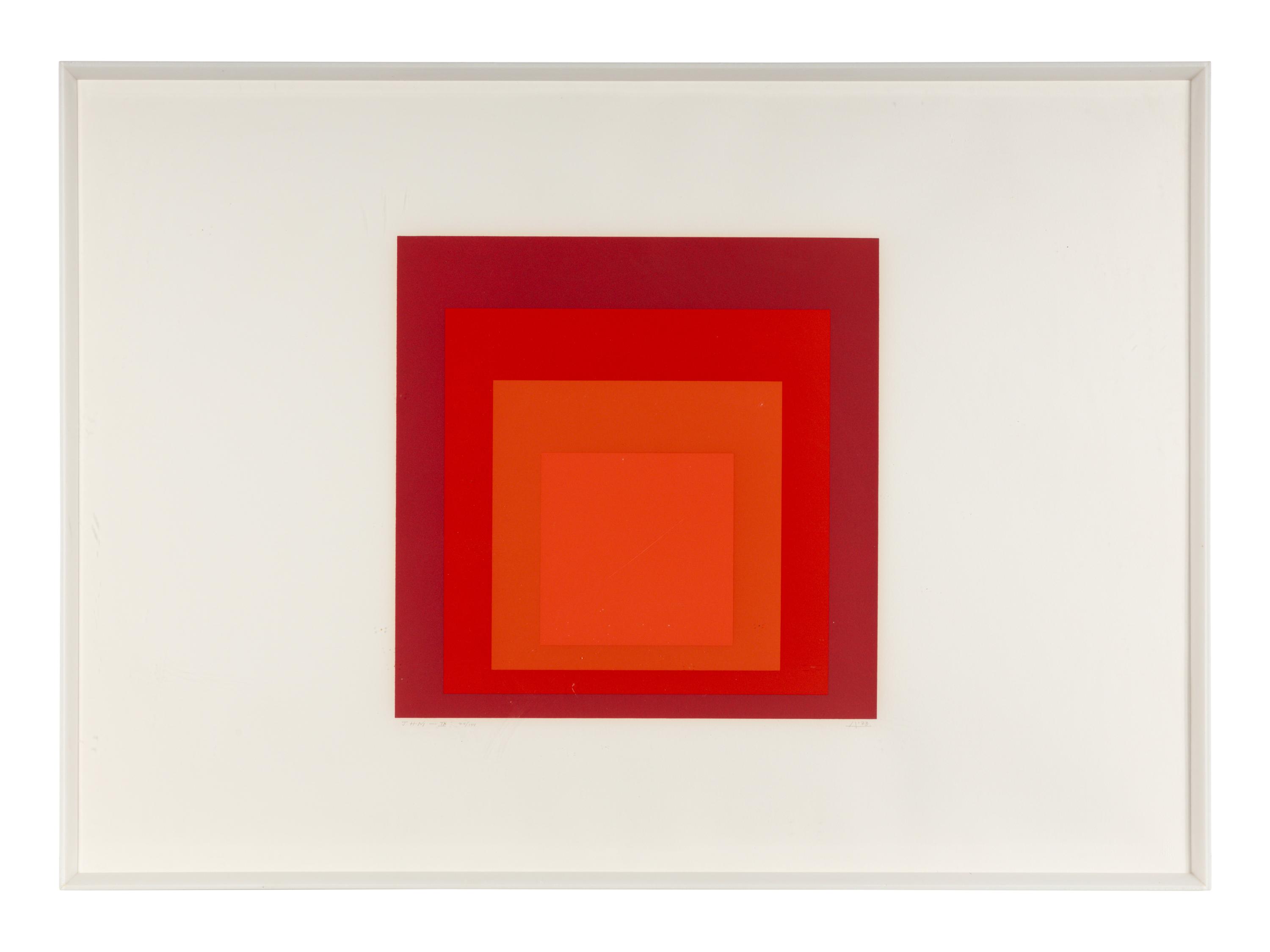 JHM-II (from the Josef Albers Honors the Hirshhorn Museum and Sculpture Garden portfolio), 1973