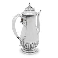 An American Silver Coffee Pot