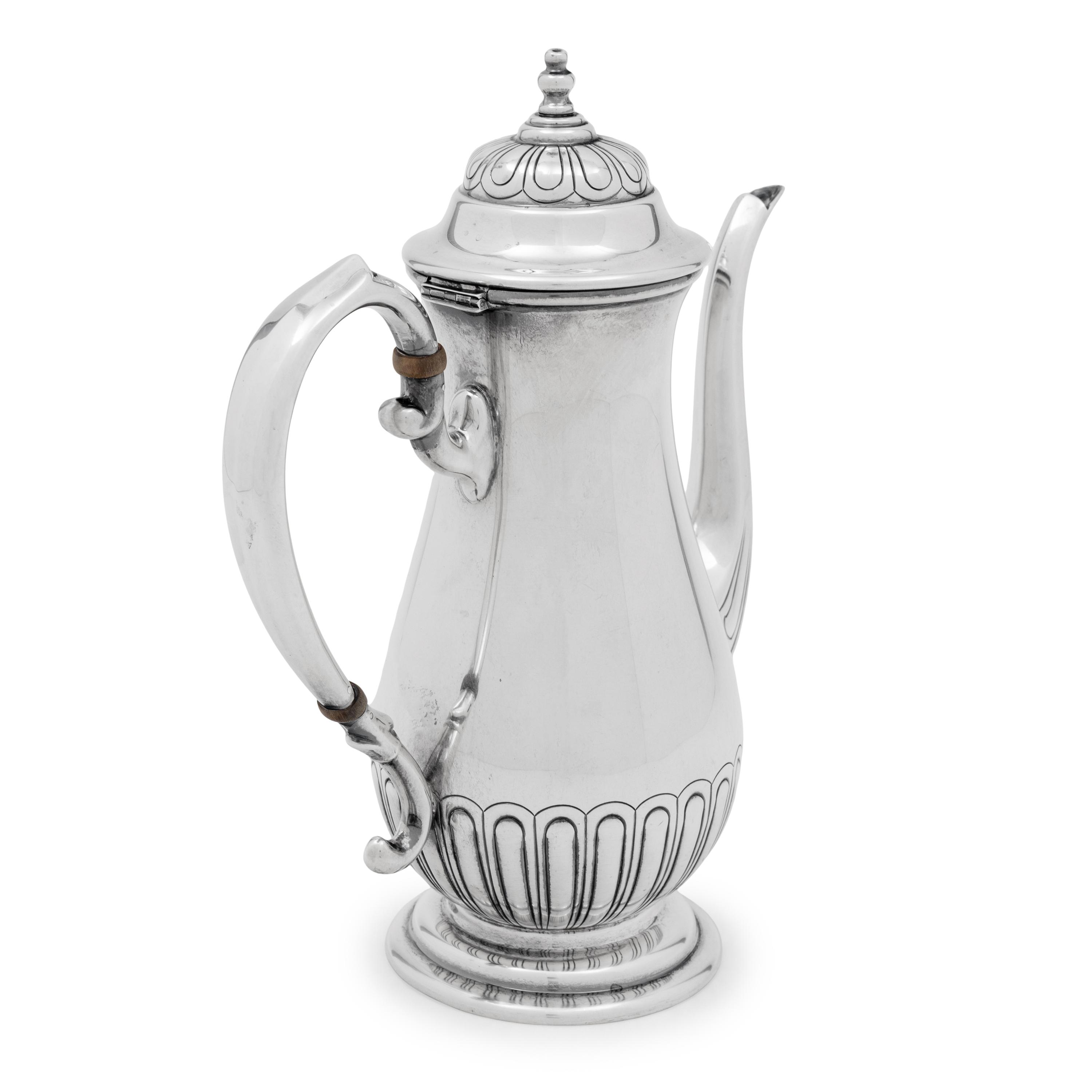 An American Silver Coffee Pot
