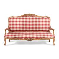 A Louis XV Style Carved Beechwood Settee