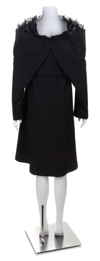 A Junya Wantanabe Black Dress, Size medium.