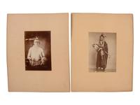 SHINDLER, Antonio Zeno (1823-1899), photographer. A group of 8 albumen photographs of Sac & Fox, Iowa, and Kaw Indians. [Washington, DC, ca 1868-1869].