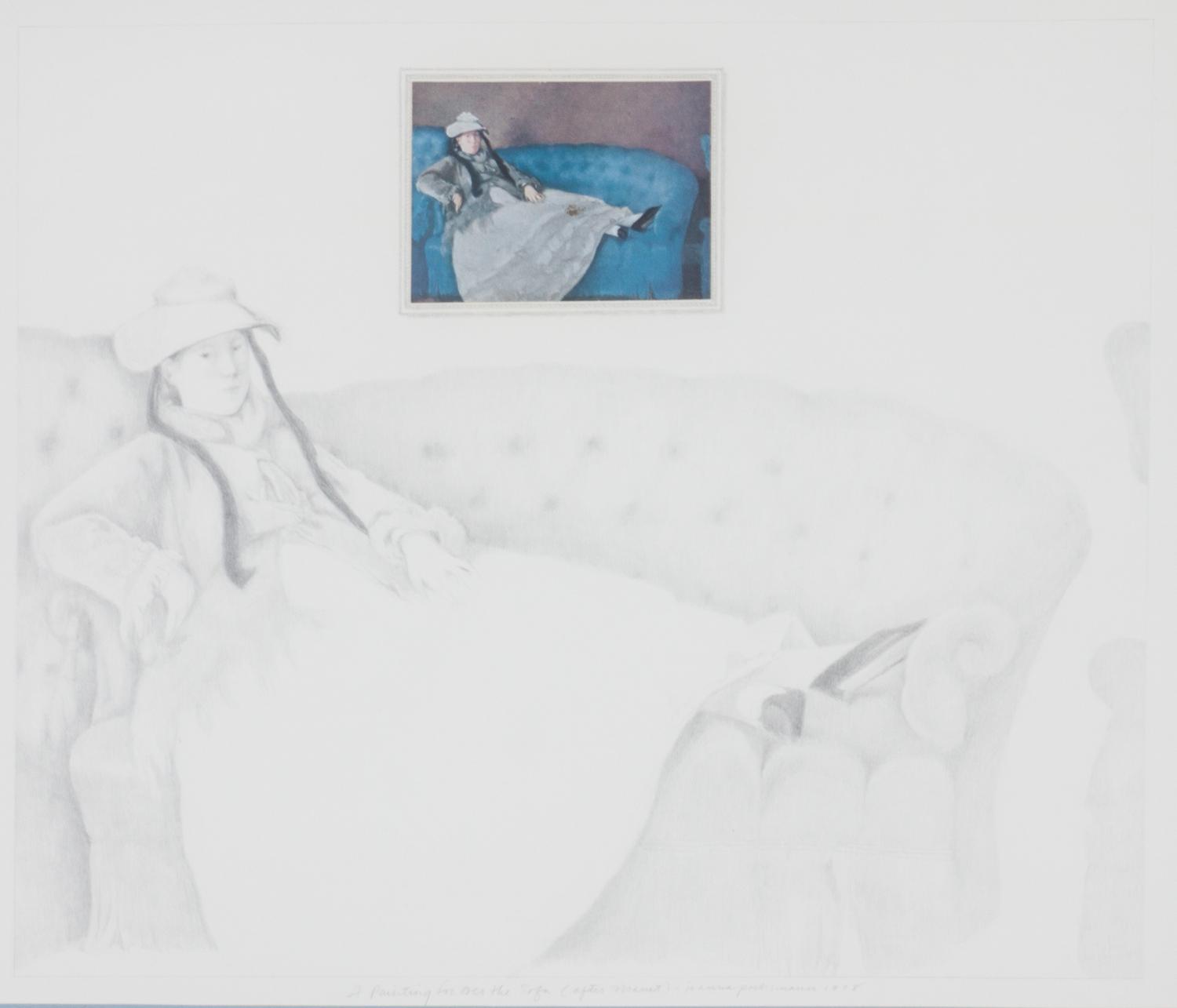 Joanna Poehlmann, (Wisconsin, b. 1932), A Painting for over the Sofa (after Monet), 1978