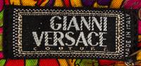 A Gianni Versace Silk Atelier Print Shirt, Size 42.