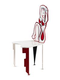Two Pablo Picasso Style Figural Chairs