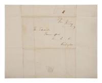 [POLITICS]. 3 letters signed by R.B. TANEY, Henry CLAY, and Daniel WEBSTER.