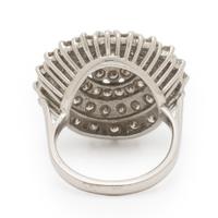 Diamond and White Gold Ring