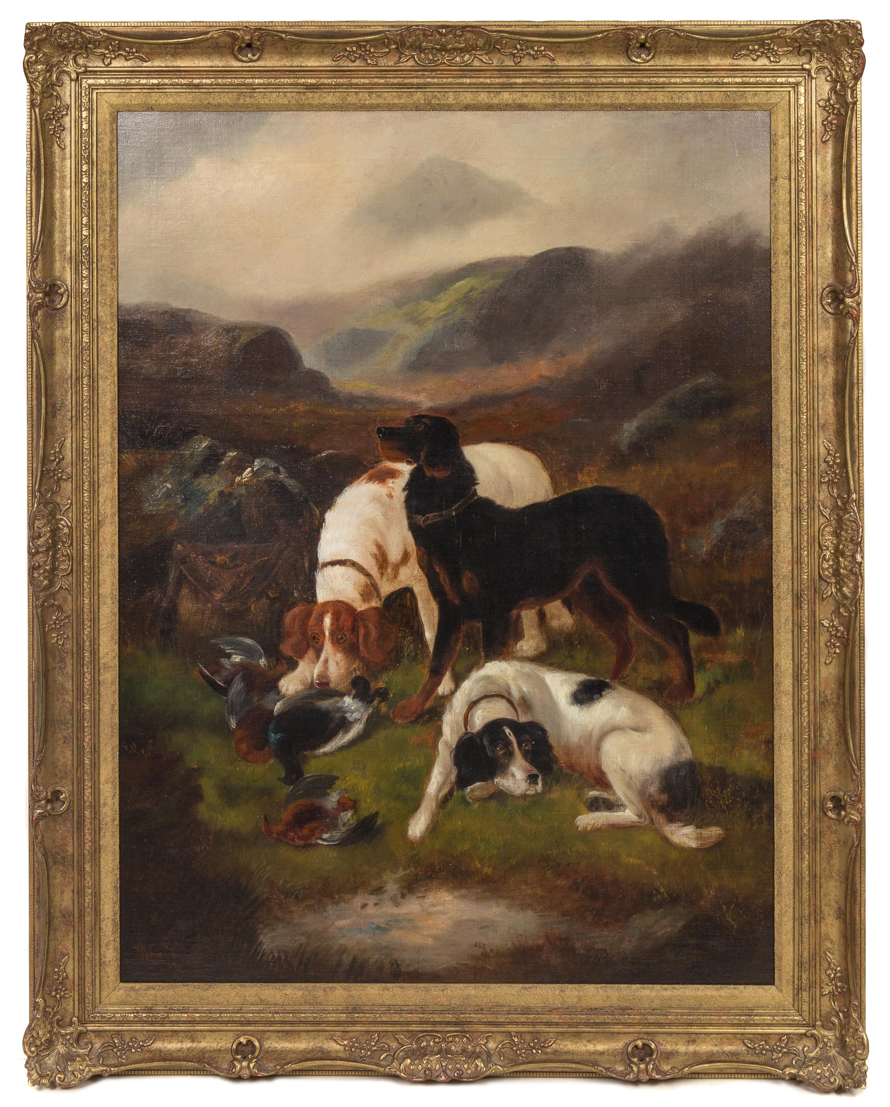 John Gifford, (British, d. 1900), Guarding the Day's Bag