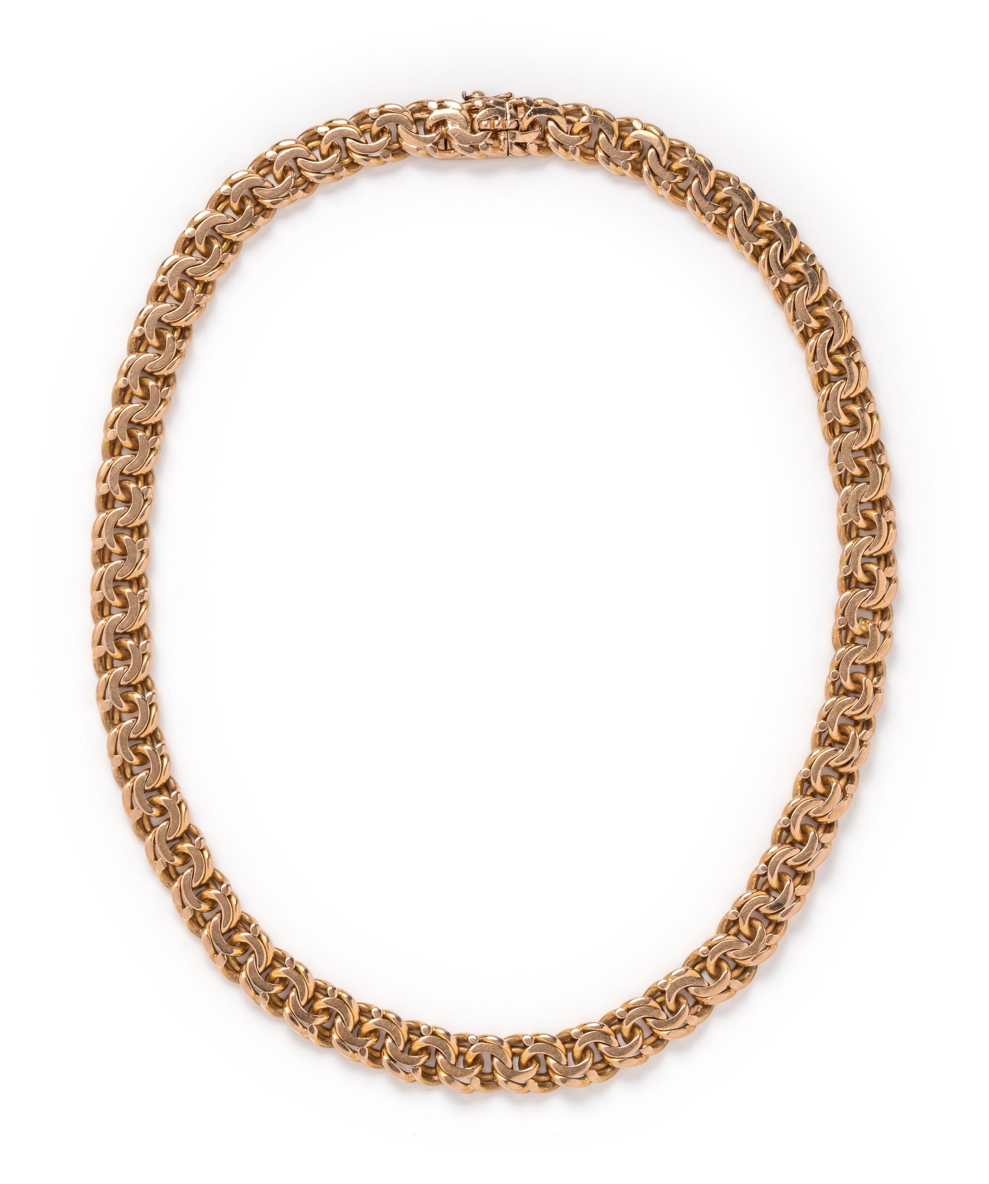 YELLOW GOLD NECKLACE
