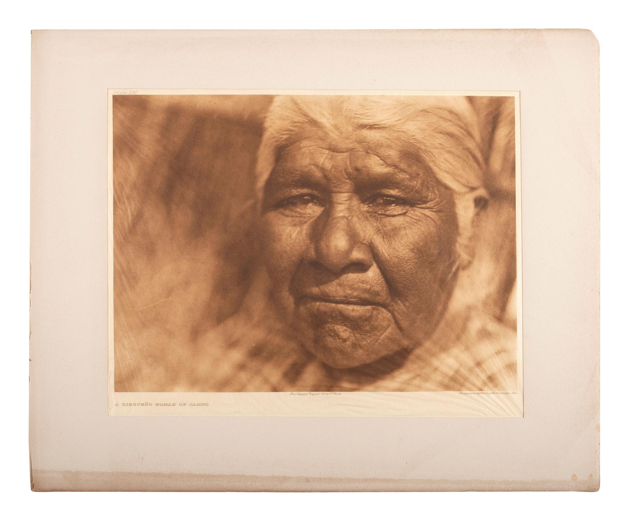 CURTIS, Edward (1868-1952). A group of 24 photogravures on Japanese tissue from portfolios 14 and 15.
