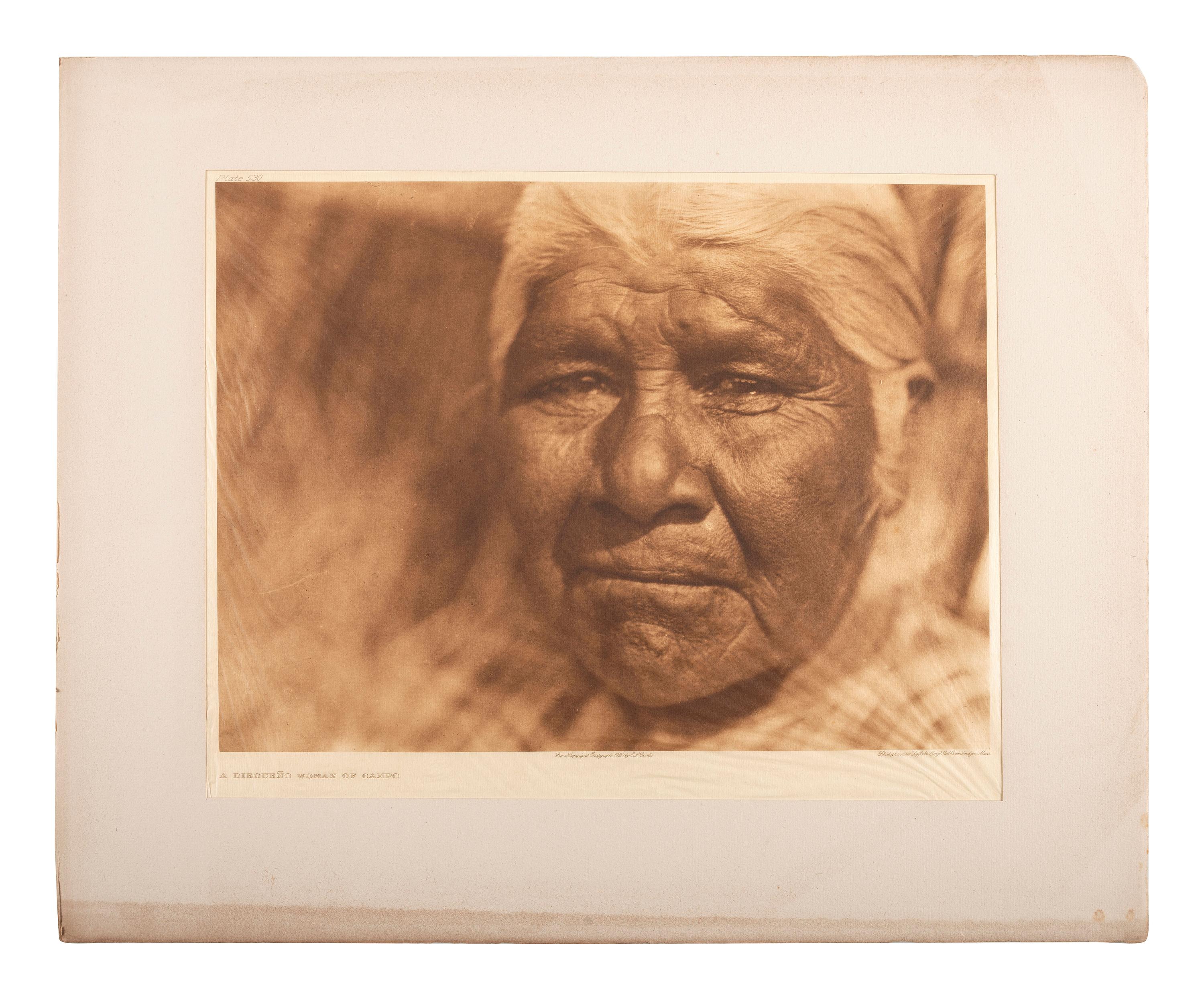 CURTIS, Edward (1868-1952). A group of 24 photogravures on Japanese tissue from portfolios 14 and 15.