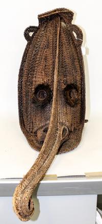 A New Guinea Ceremonial Tribal Mask Height 26 x width 35 inches. — SEPIK RIVER AREA