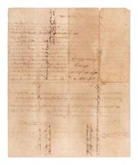 POLK, James K. (1795-1849). Document signed ("James K. Polk"), as Governor of Tennessee. Nashville, TN, 29 July 1840.