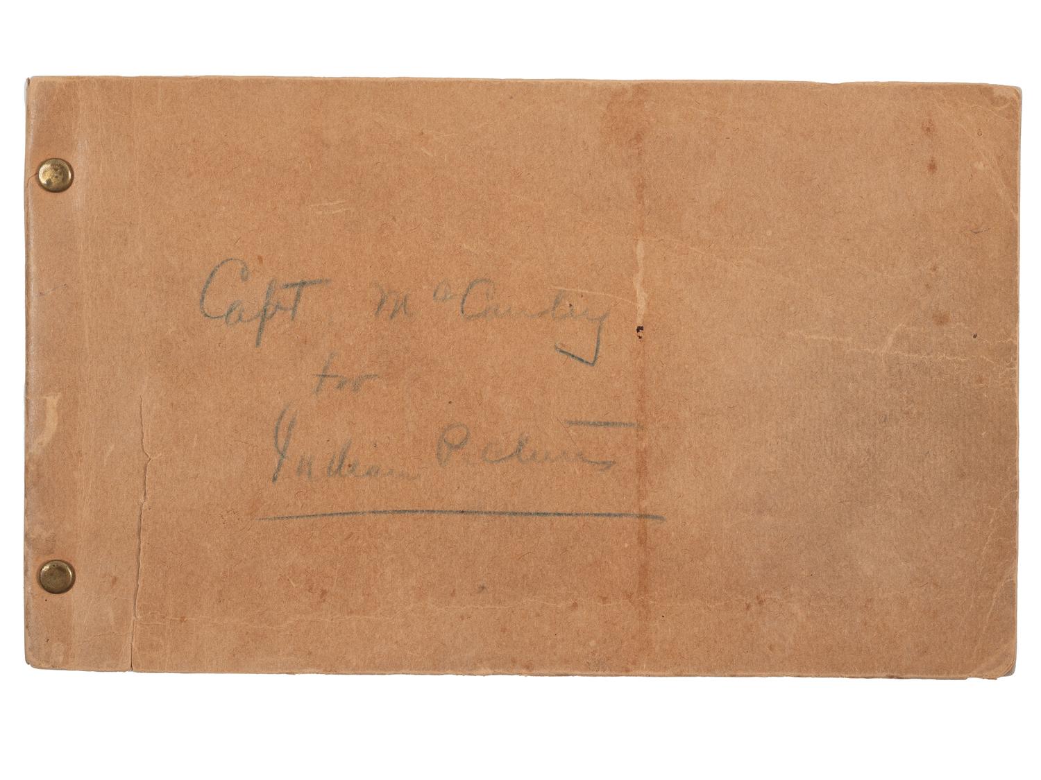 Rosebud Agency Sketchbook, by "Jack"