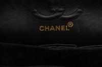 Chanel 2.55 Flap Bag in Black Suede