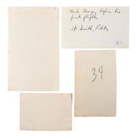 [AVIATION]. A group of early images of airplanes including US Airmail and US Army, comprising:
