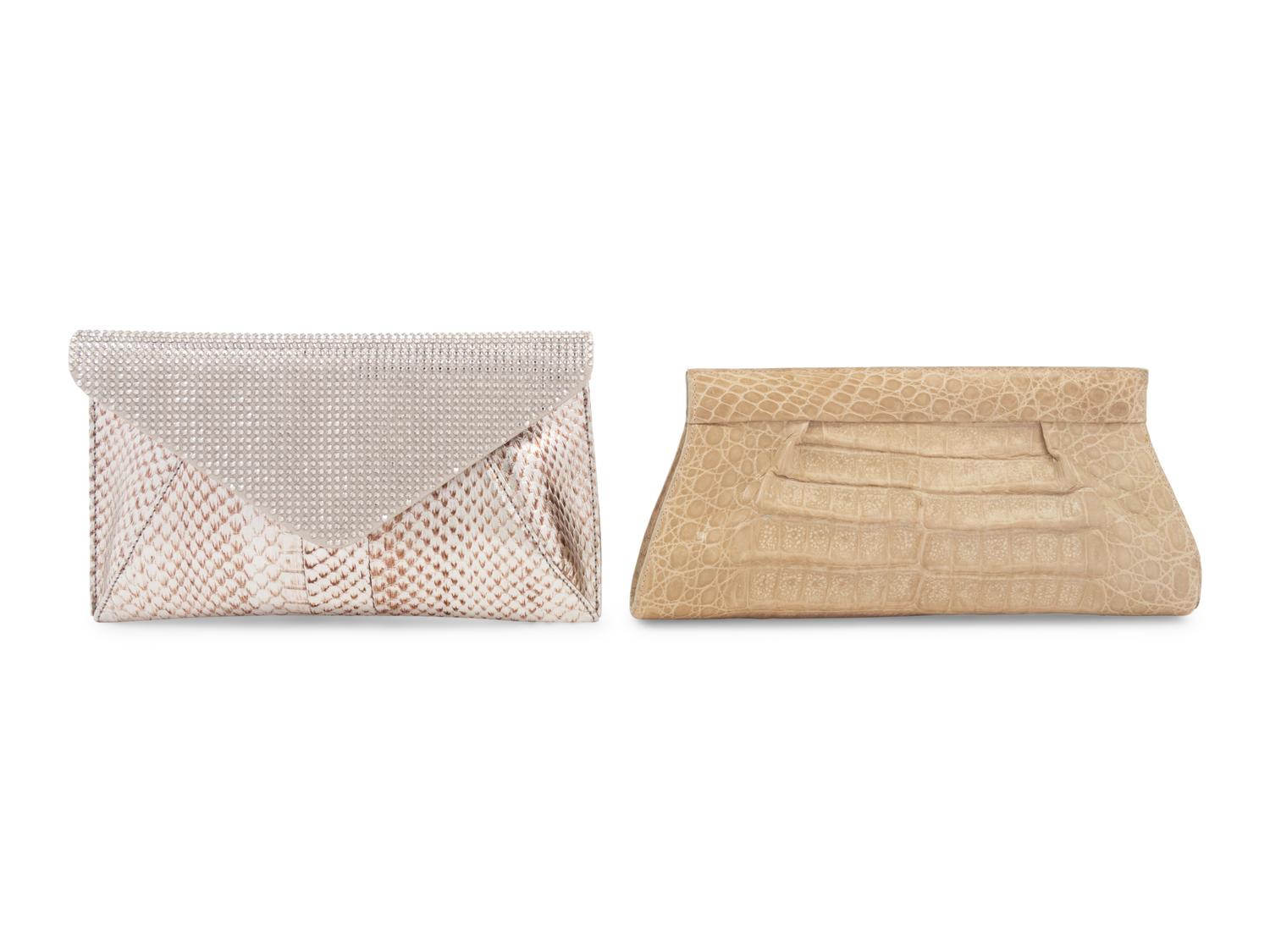 Two Designer Handbags: One Nancy Gonzales, One Judith Leiber
