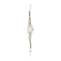 PINNACLE, DIAMOND AND EMERALD WATCH