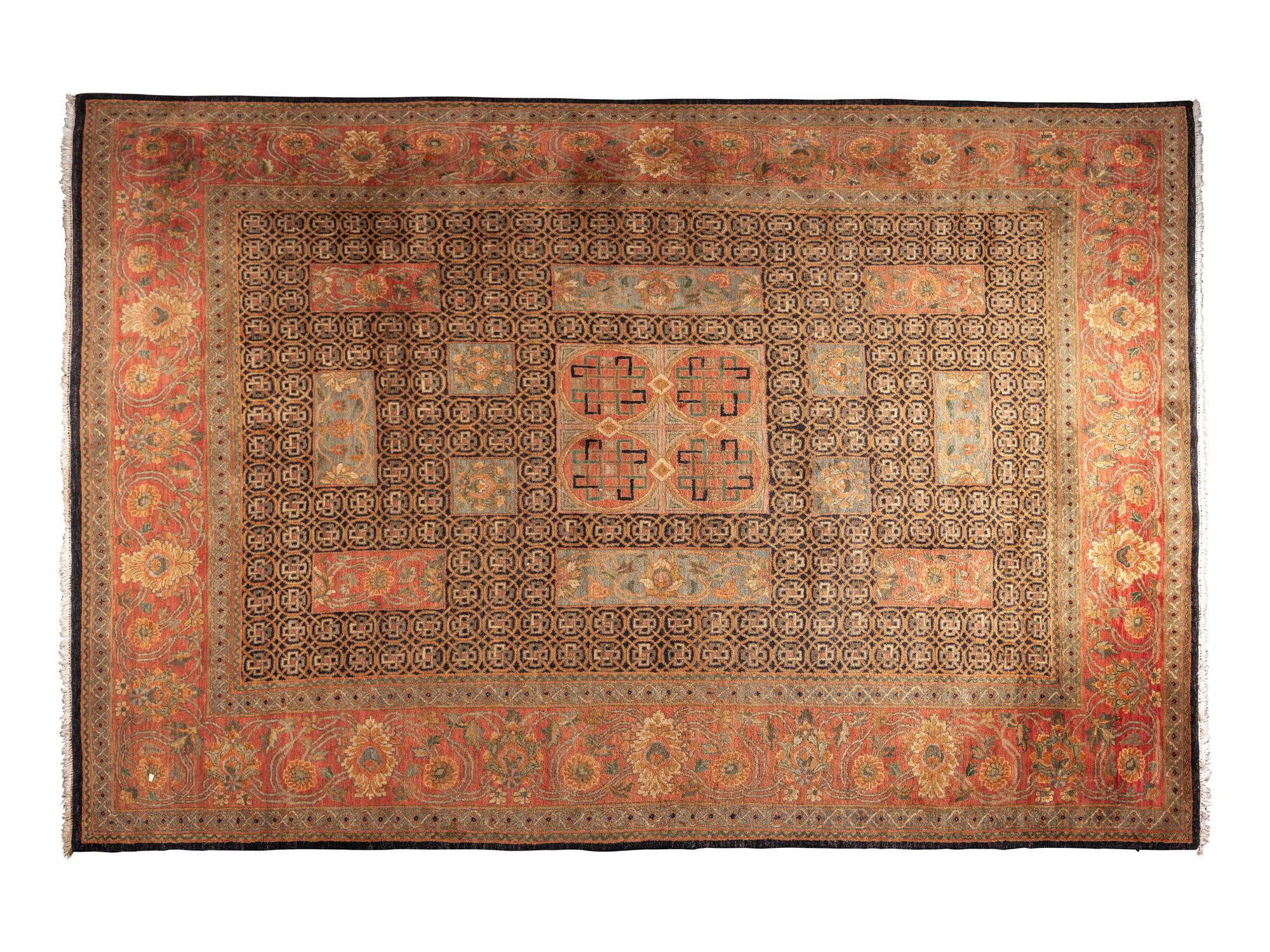 An Indian Agra Celtic Rug