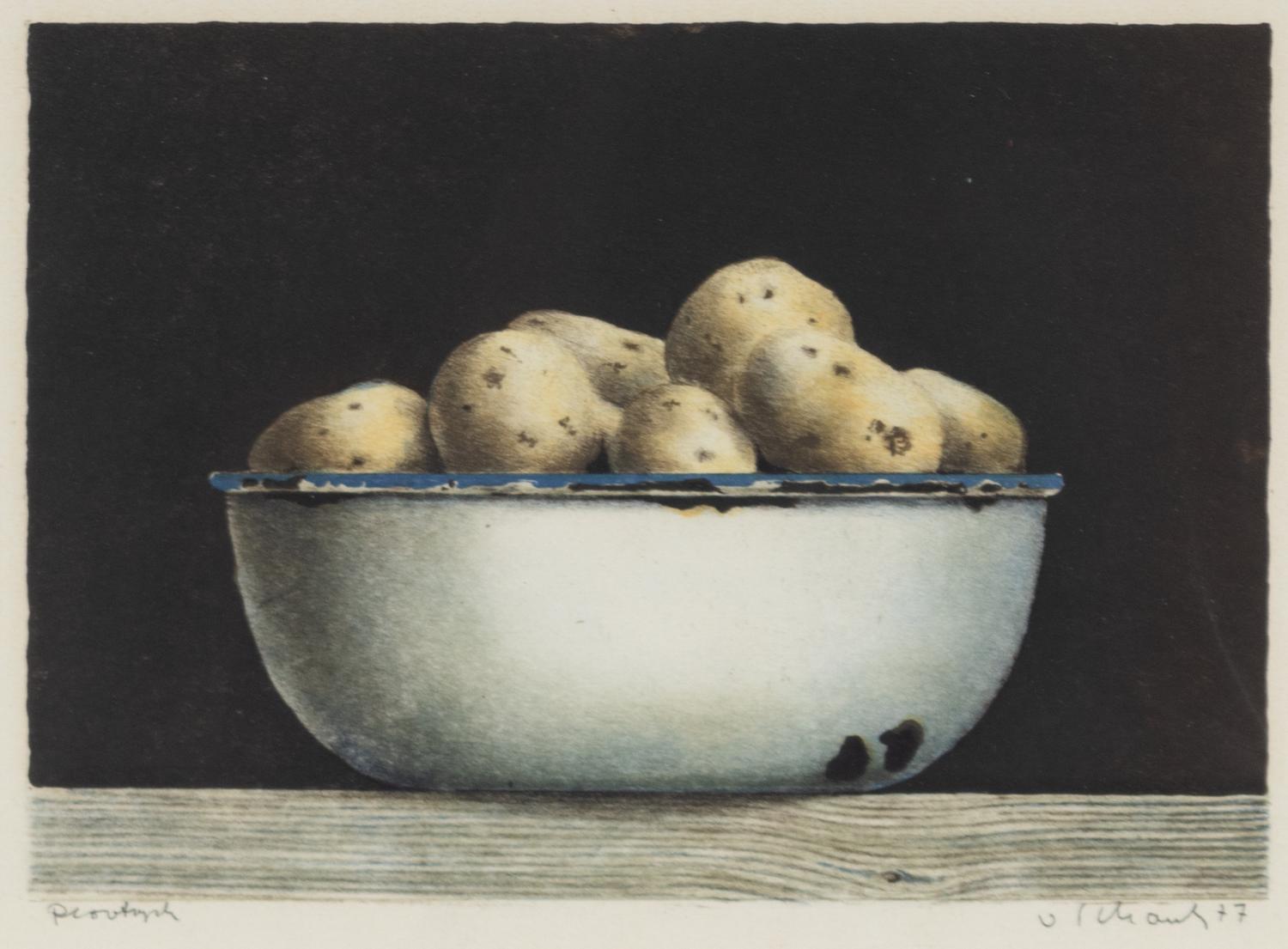 Eight Still Life Prints of Fruits and Bowls
