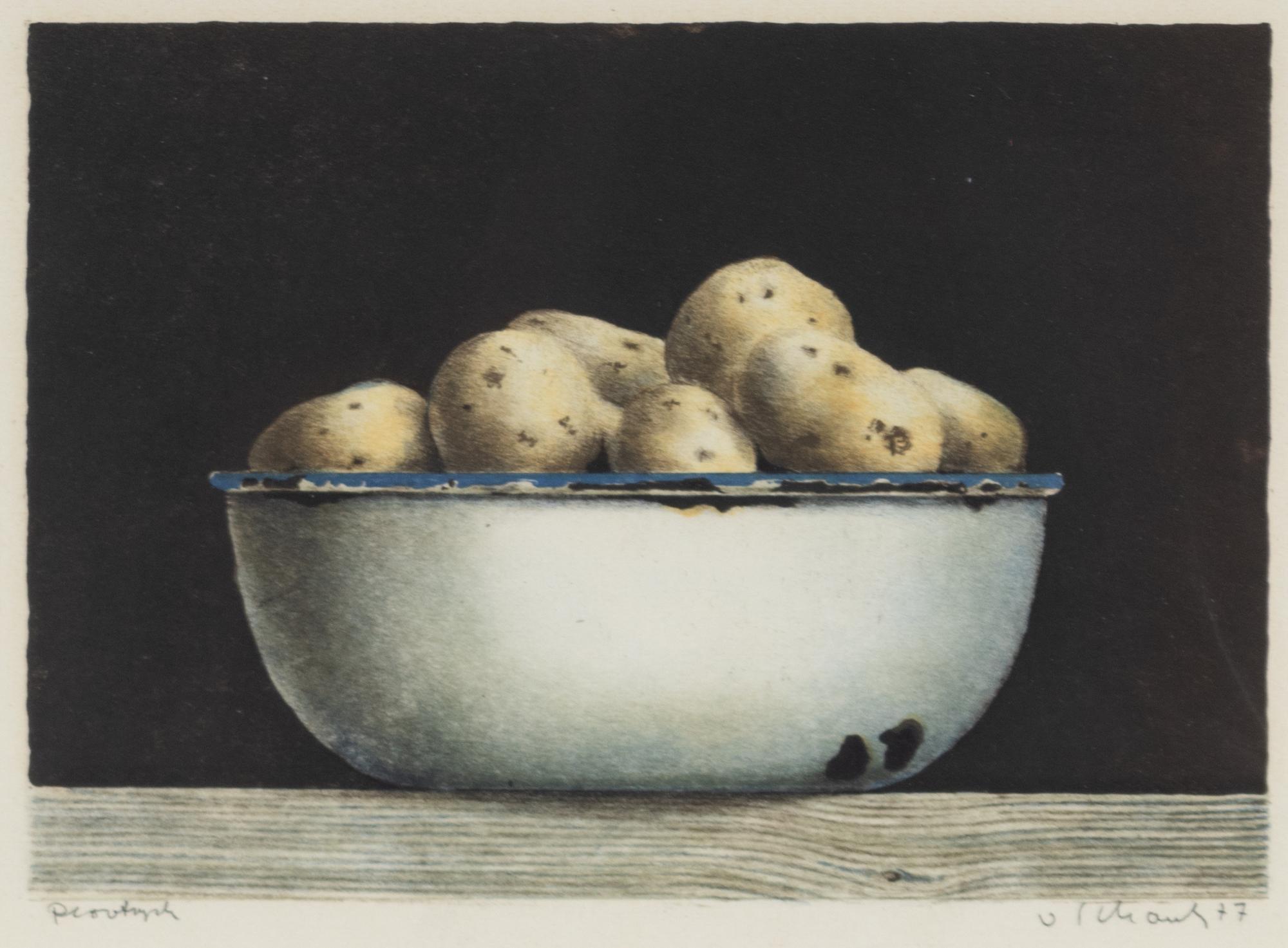 Eight Still Life Prints of Fruits and Bowls