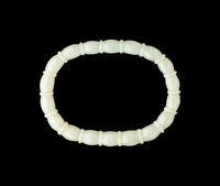 A Chinese Pale Celadon Jade Bangle