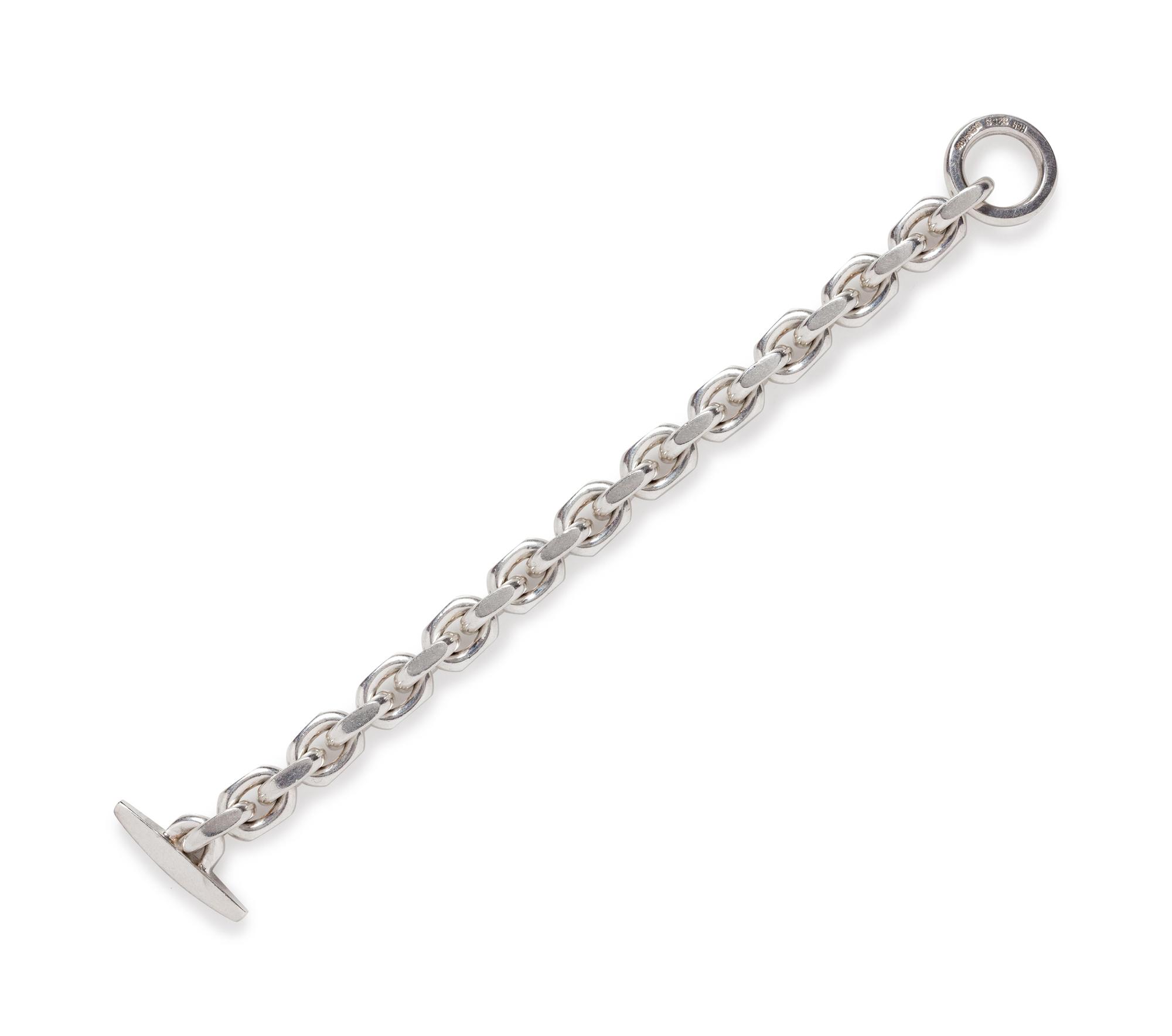 A Sterling Silver Bracelet, Hans Hansen,