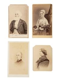 [ABOLITION & WOMEN'S RIGHTS]. 4 CDVs featuring subjects related to the cause of abolitionism.