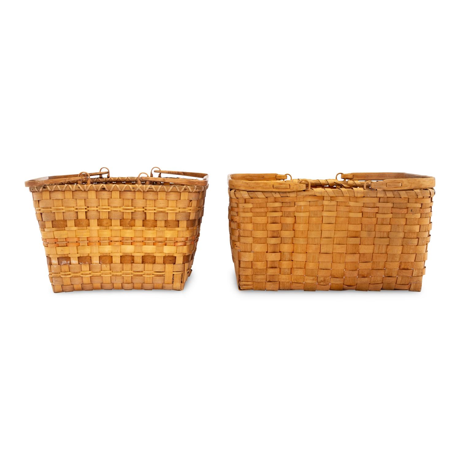 Great Lakes Ash Splint Baskets