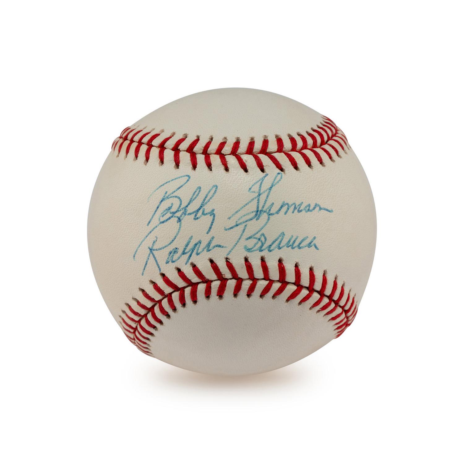 A Large Group of Hall of Fame and Notable Signed Autograph Baseballs (Beckett Authentication Services)