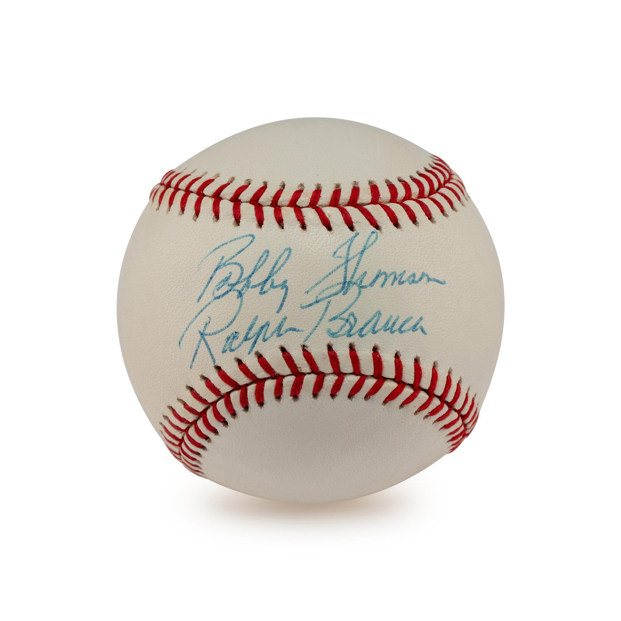 A Large Group of Hall of Fame and Notable Signed Autograph Baseballs (Beckett Authentication Services)