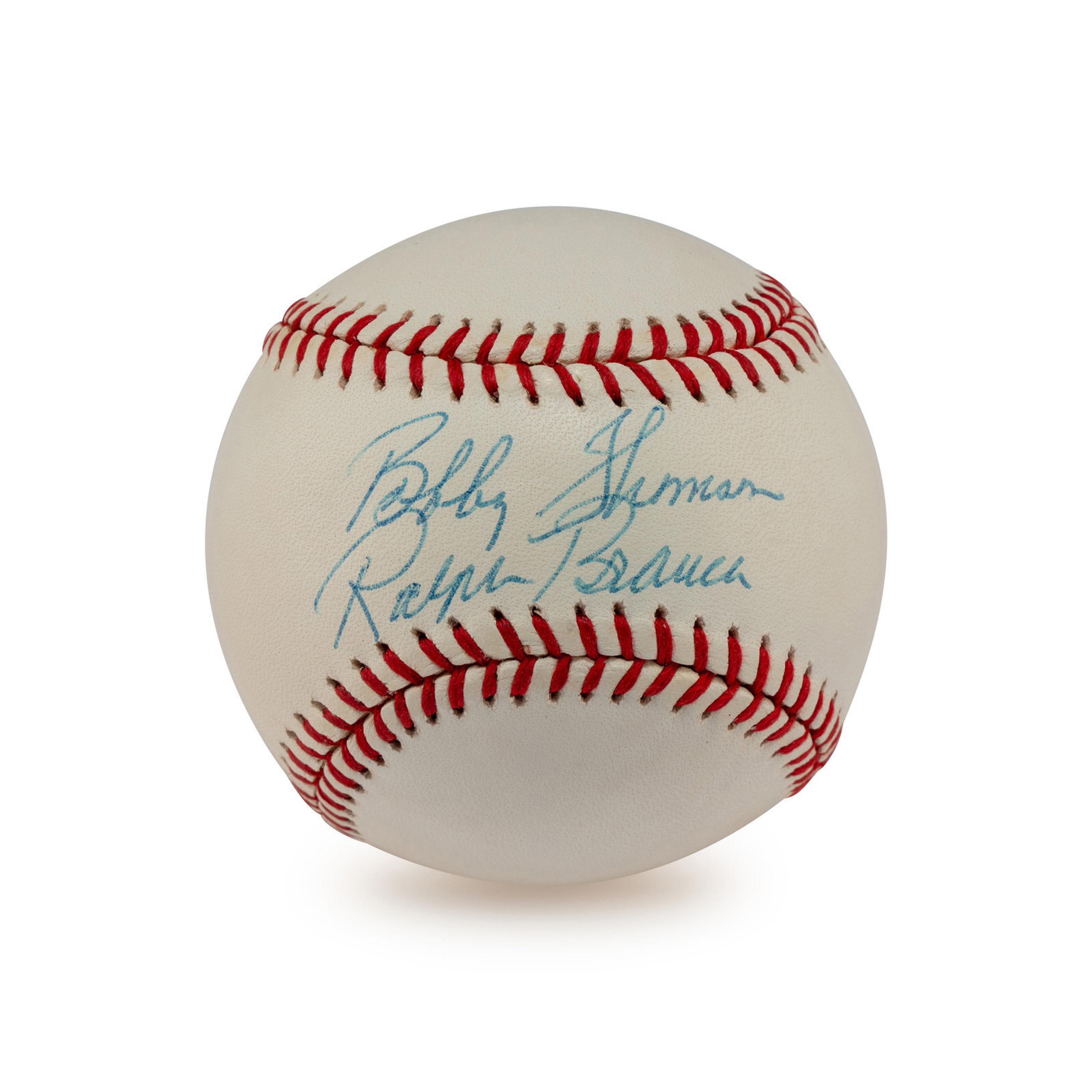 A Large Group of Hall of Fame and Notable Signed Autograph Baseballs (Beckett Authentication Services)