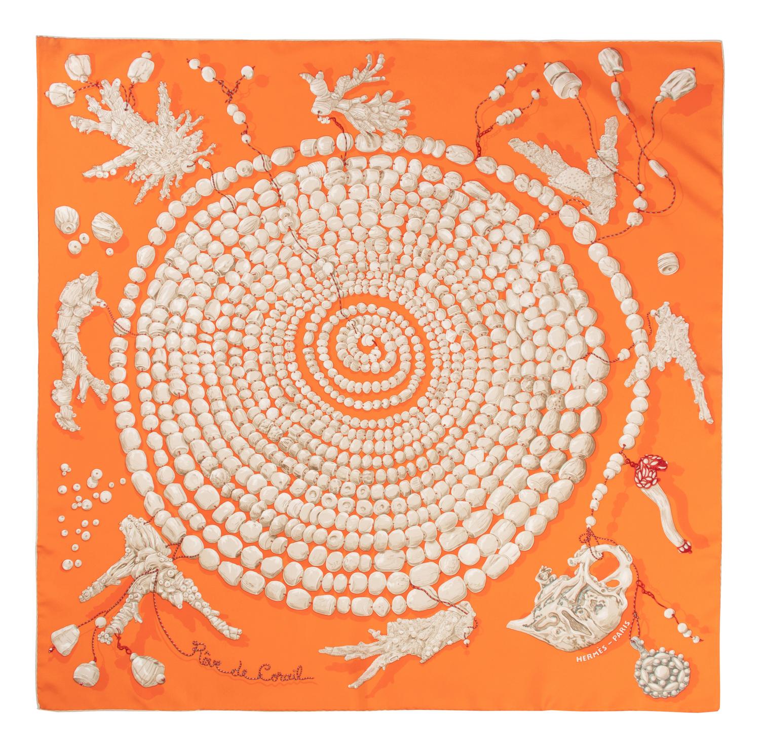 Three Hermès 90cm Silk Scarves