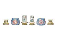 Three Well-Decorated Chinese Famille Rose Porcelain Vases