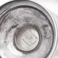 A Classical Three-Piece Coin Silver Tea Service