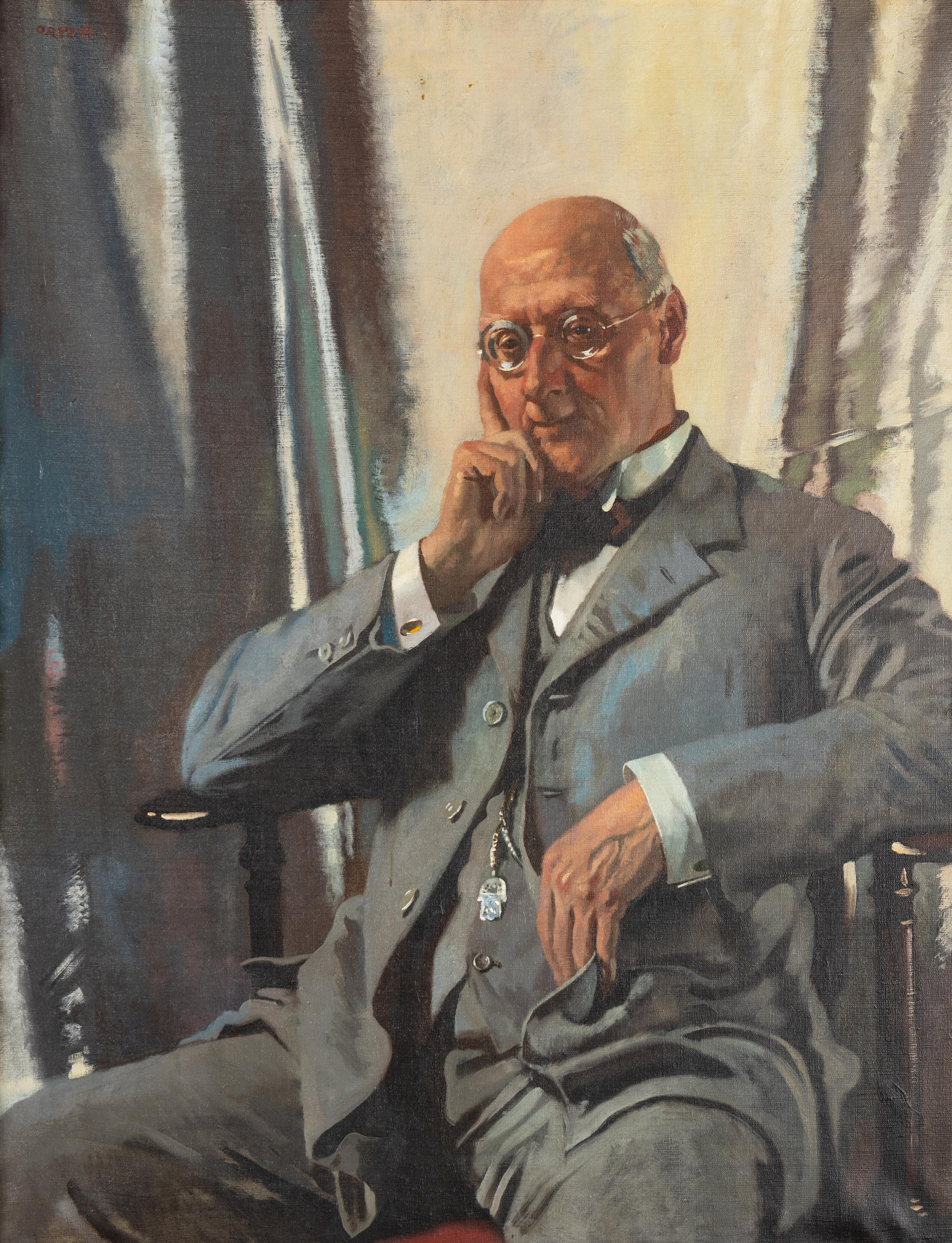Sir William Newenham Montague Orpen (Irish, 1878-1931) — Portrait of Mr. Francis Henry Edward Livesay