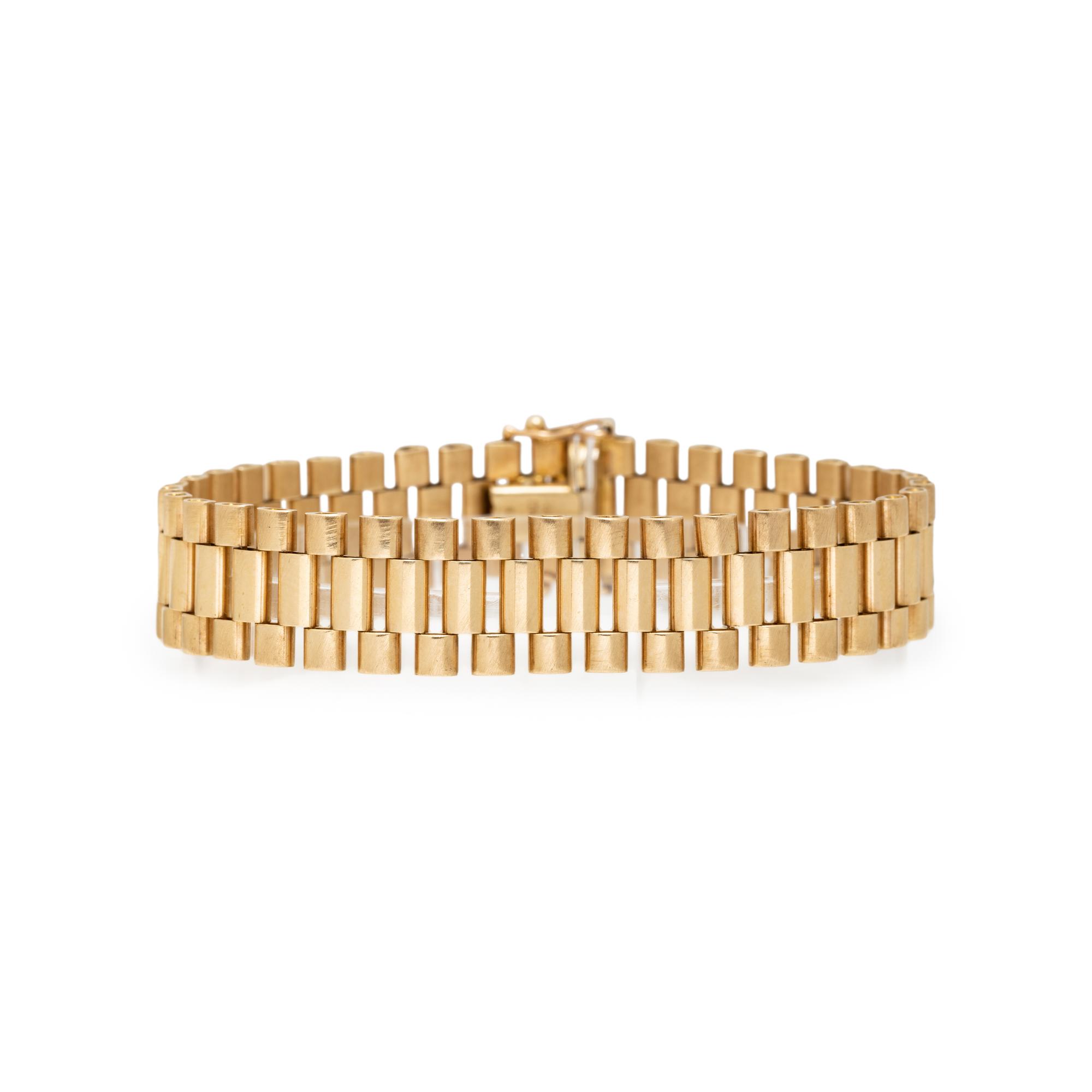 YELLOW GOLD BRACELET