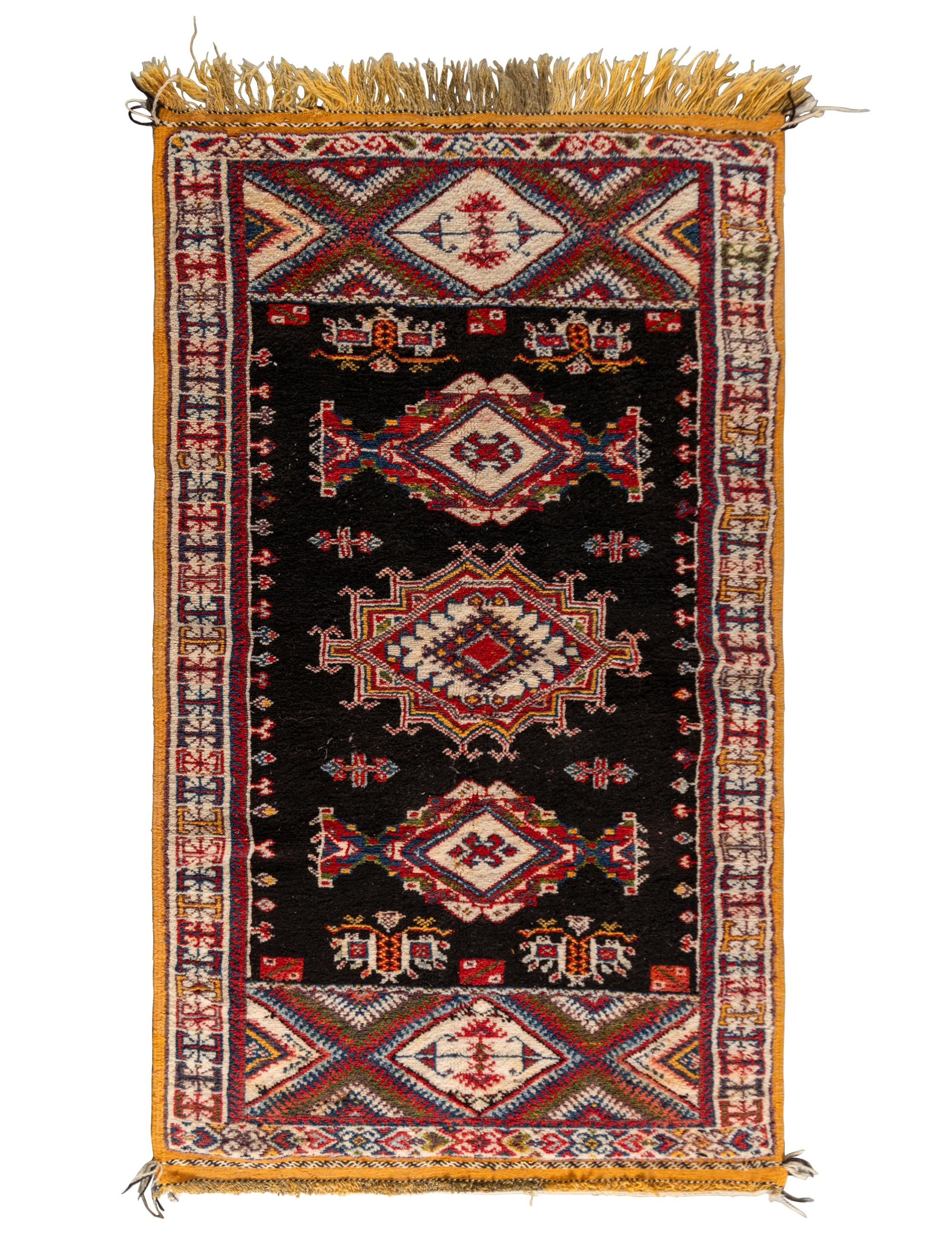 A Moroccan Wool Rug