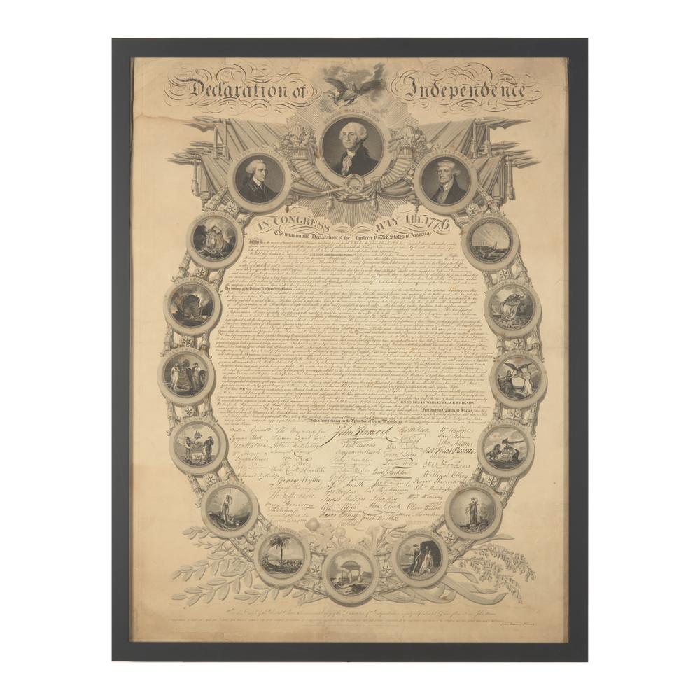 [Declaration of Independence] Binns, John. Declaration of Independence