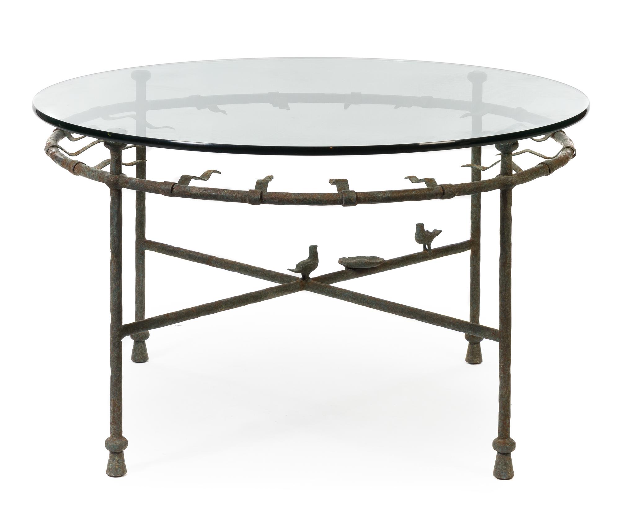 Ilana Goor, (Israeli, 20th Century), Dining suite, 1994 (table, four armchairs, console table and sculpture)