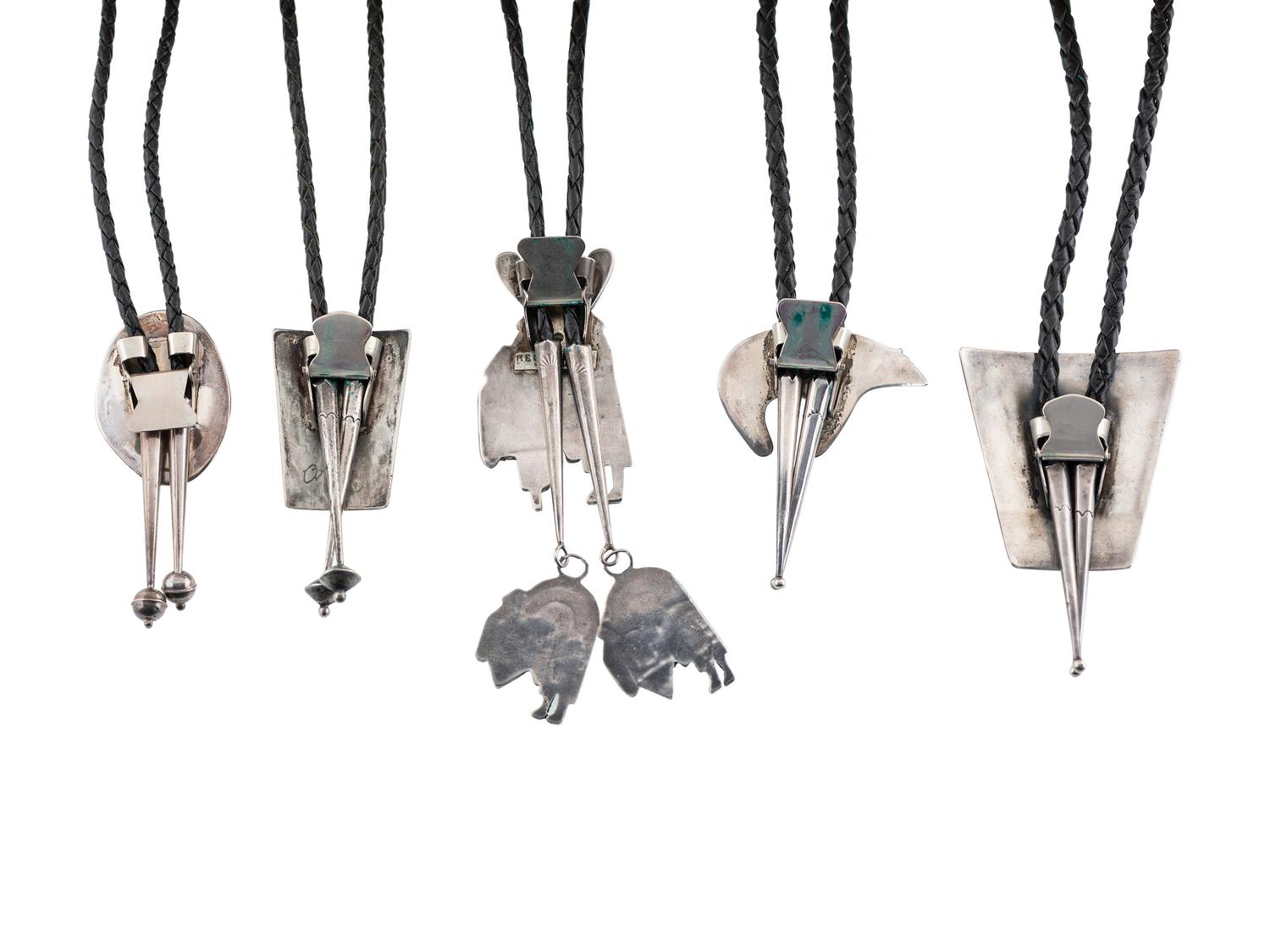 Navajo and Zuni Bolo Ties