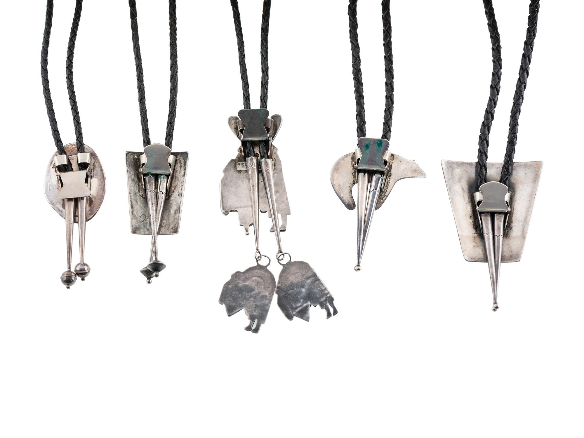 Navajo and Zuni Bolo Ties