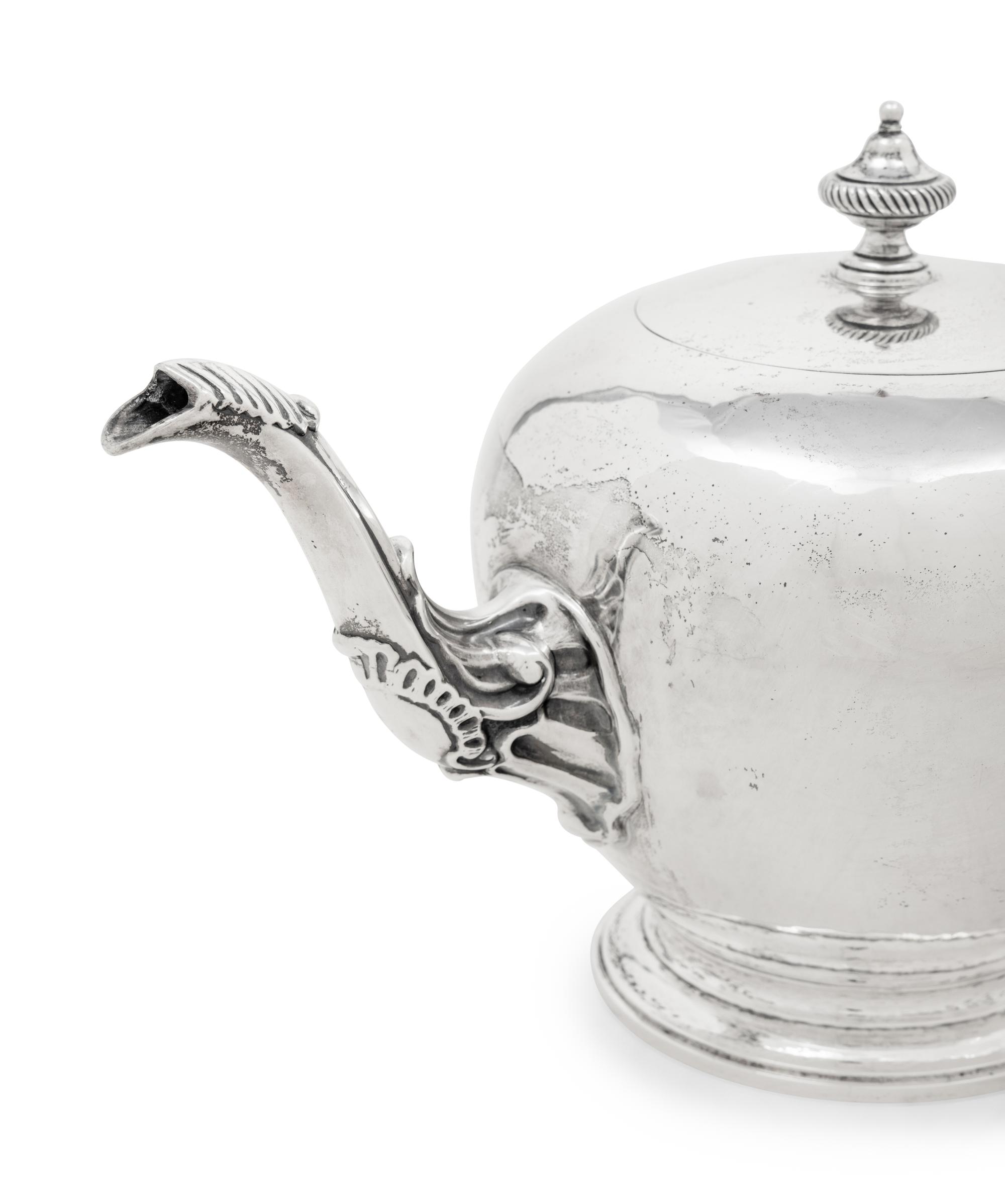 A Canadian Silver Four-Piece Tea and Coffee Service