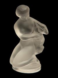 A Group of Contemporary Glass Figurines