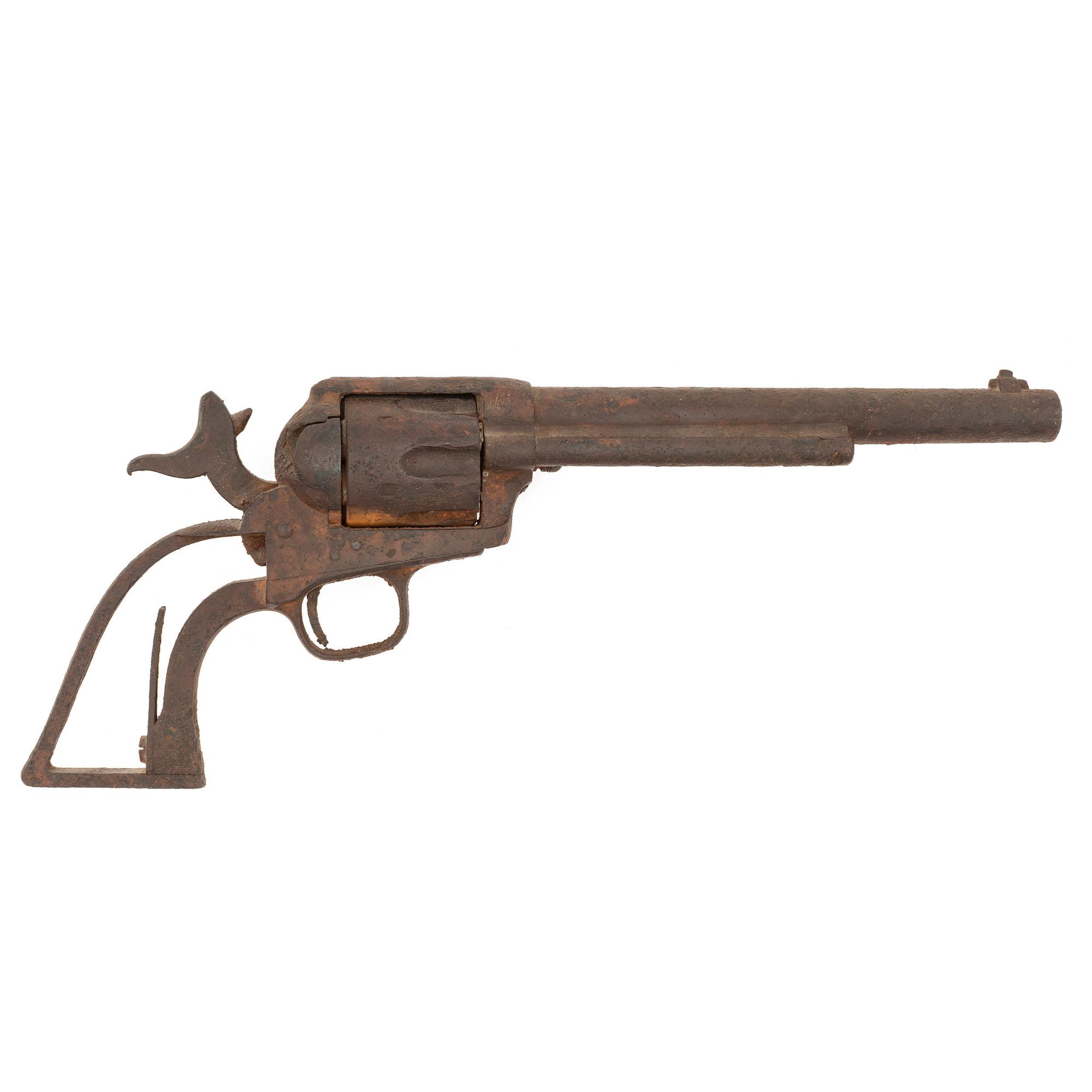 Relic Colt US Model 1873 Single Action Army With Possible Reno 7th Cavalry Association