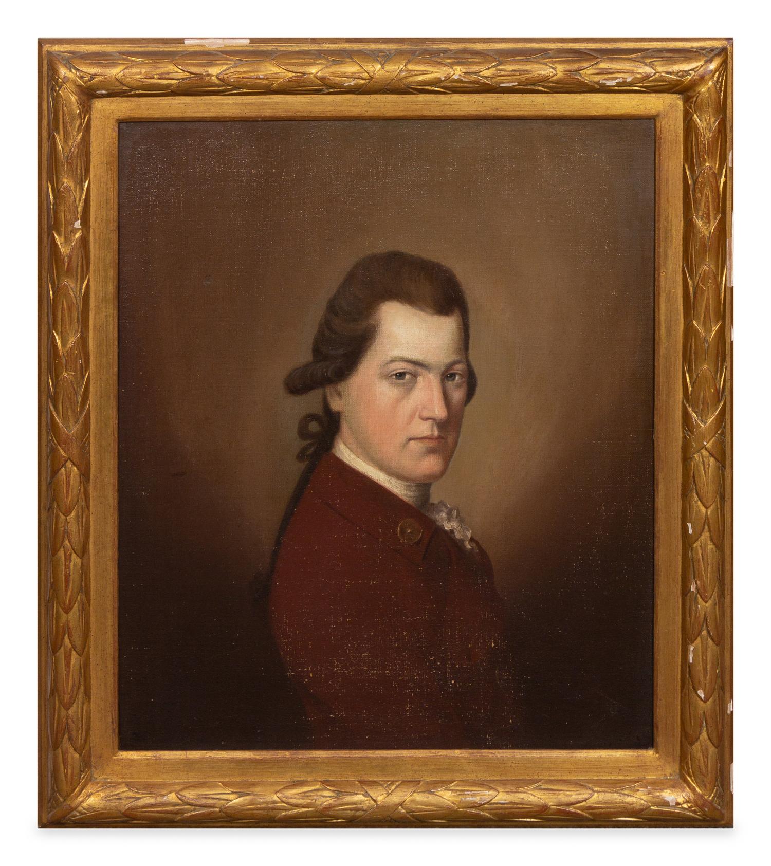 British School, (19th Century), Portrait of a Gentleman and a Lady (pair of works)