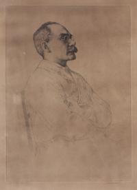 William Strang, (English, 1859-1921), Rudyard Kipling