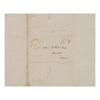 [African-Americana] [Underground Railroad] Autograph Letter, signed, by a Dartmouth Student Who Recounts the Arrival of a Runaway Slave